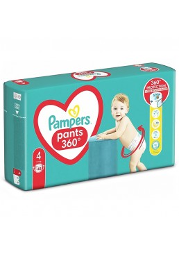 Подгузники-трусики детские Pampers Pants, размер 4 (9–15 кг), 48 шт